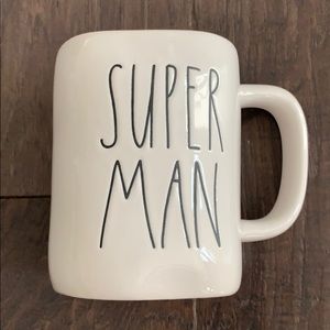 RAE DUNN ‘SUPER MAN’ MUG. BRAND NEW!